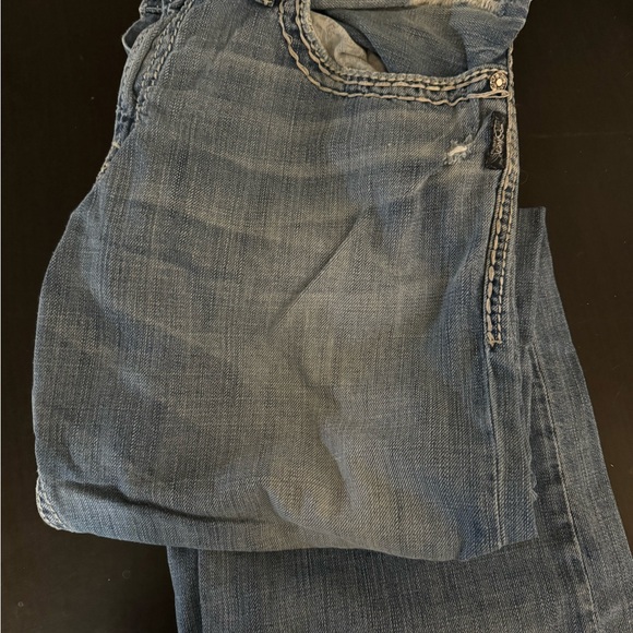 Silver Zac Flap Jeans size 36 x 30 - Picture 3 of 3